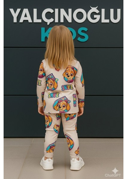 Kız Çocuk Pijama Takımı I Uzun Kollu Rahat Ev Giyim I Pamuklu - Yumuşacık Kız Çocuk Takım modelleri