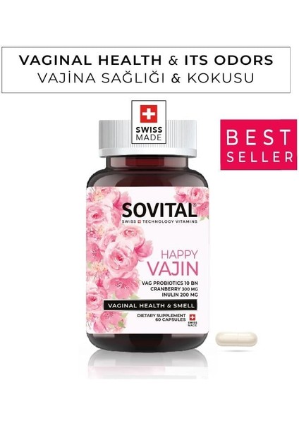 Happy Vajin Sağlığı 60 Kapsül
