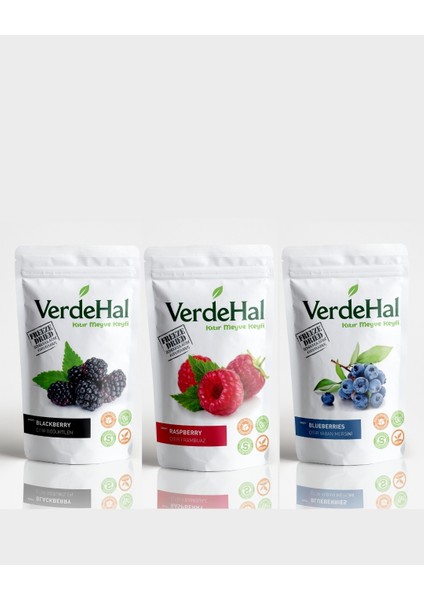 Orman Nefesi 3’lü Set | Kırmızı & Mor Enerji | Berry Mix