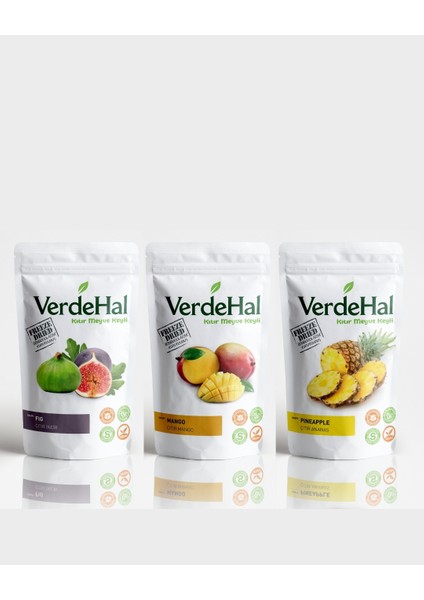 Tropik Tatlı 3’lü Set, Egzotik Lezzetler, Altın Meyveler