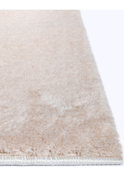 Yıkanabilir Kaymaz Taban Bej Renk Peluş Post Halı fırsatları