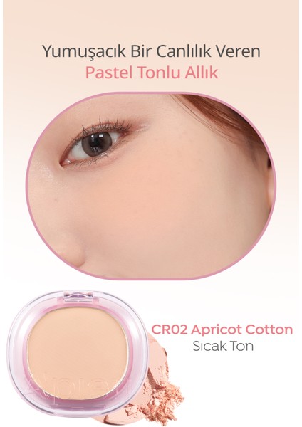Cilde Yumuşak ve Doğal Renk Veren Pastel Tonlarda Allık A'pıeu Juicy-Pang Pastel Blusher (CR02) fiyatları
