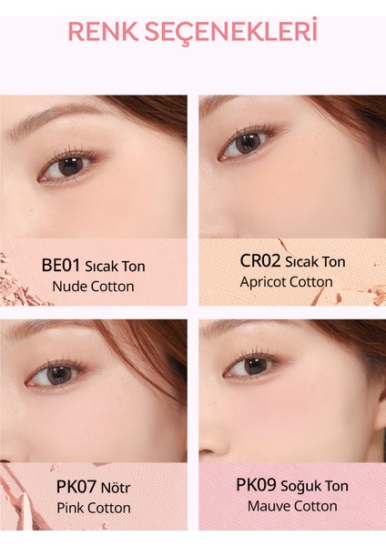 Cilde Yumuşak ve Doğal Renk Veren Pastel Tonlarda Allık A'pıeu Juicy-Pang Pastel Blusher (CR02) indirimleri