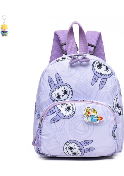 Karikatür Baskılı Çocuk Okul Çantaları Hafif Casual Trend Çocuk Sırt Çantası Sevimli Anaokulu (Yurt Dışından)