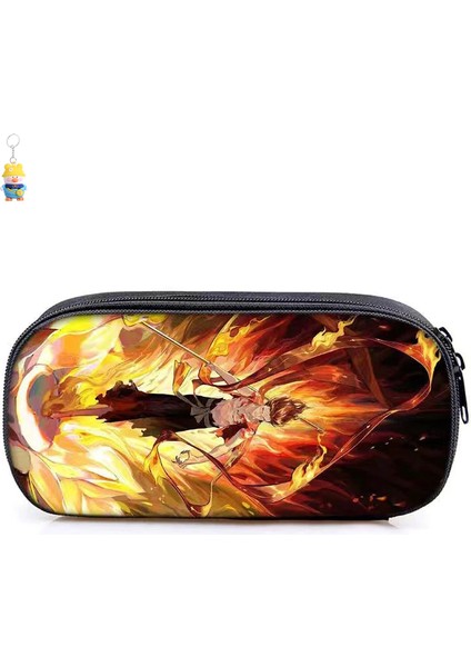 Nezha'nın Şeytan Çocuğu Naohai Kalem Çantası Ilkokul Öğrencileri Çocuk Kırtasiye Kutusu Erkek ve Kadın Kalem Çantası Kırtasiye Depolama Çantası (Yurt Dışından)