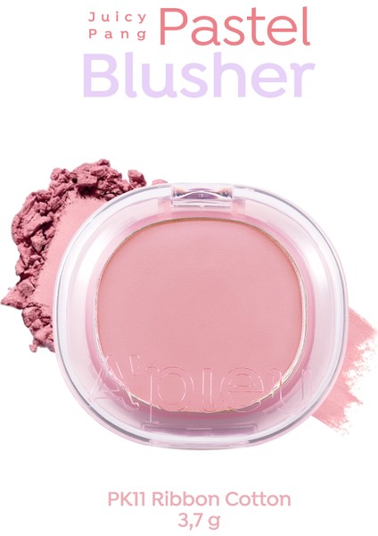 Cilde Yumuşak ve Doğal Renk Veren Pastel Tonlarda Allık A'pıeu Juicy-Pang Pastel Blusher (PK11)