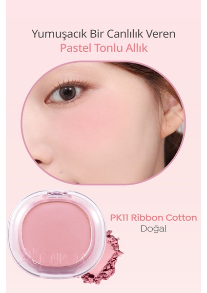 Cilde Yumuşak ve Doğal Renk Veren Pastel Tonlarda Allık A'pıeu Juicy-Pang Pastel Blusher (PK11) fiyatları