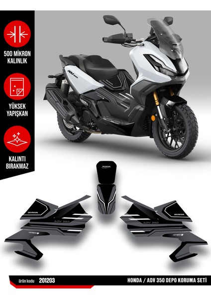 Honda Adv 350 Koruma Seti - Pütürlü