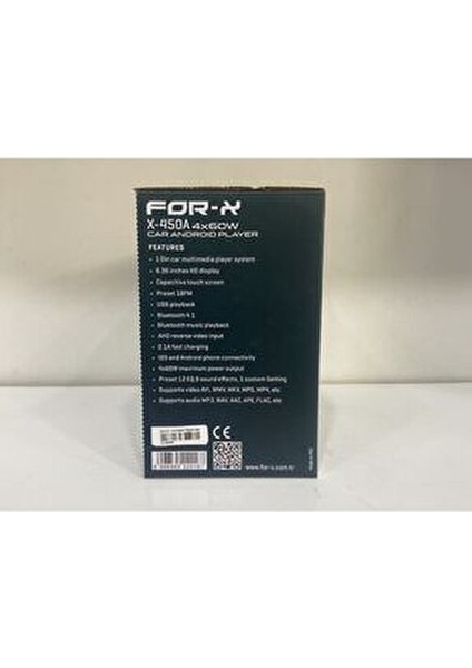 X-450A Android Oto Teyp İnce Kasa 1 DIN 32GB ROM Bluetooth USB AUX Destekli fırsatları