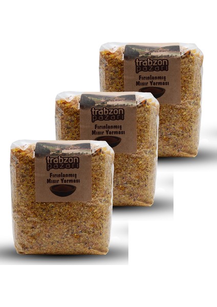Ata Tohum Fırınlanmış Mısır Yarması 3x900 Gr