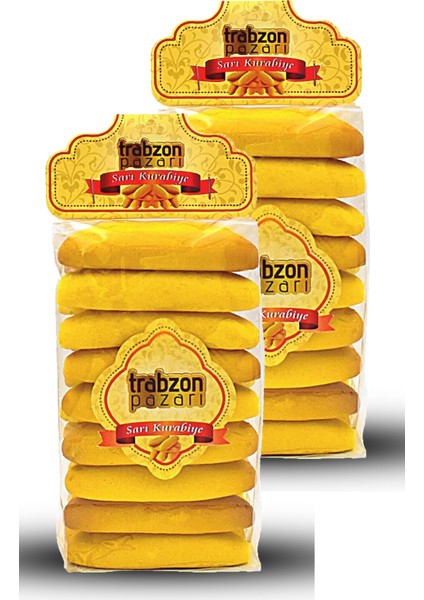 Trabzon Sarı Kurabiyesi 2x400 Gr