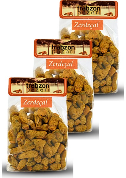 Doğal Kök Zerdeçal 3x100 gr