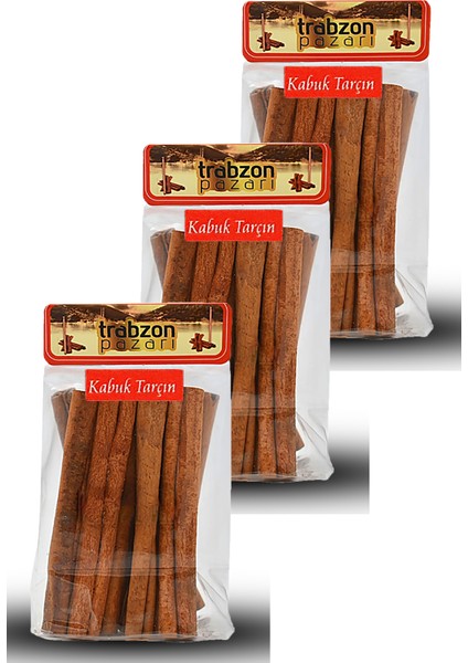 Doğal Kabuk Tarçın, Çubuk Tarçın 3x45 gr