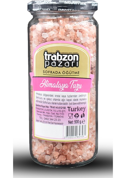 Doğal Rafinesiz, Iyotsuz Kristal Himalaya Tuzu 3x500 gr fiyatları