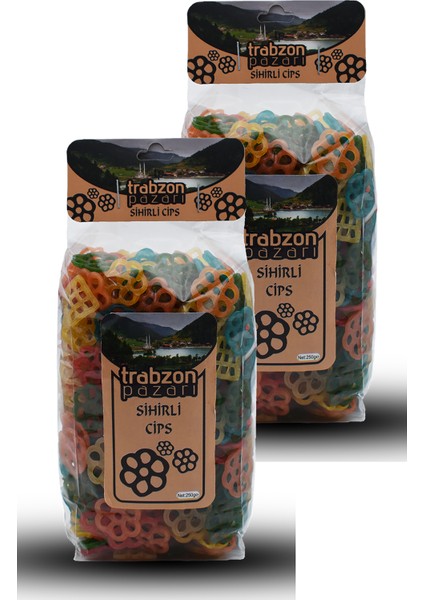 Yerli Çiçek Desenli Sihirli Cips 2x250 gr