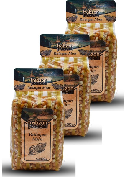 Ata Tohum Patlayan Mısır, Cin Mısır 3x500 Gr