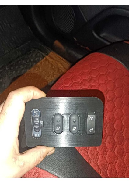 Renault Clio 2 Gösterge Paneli Anahtar Paneli Çerçevesi | Esp, Seyir Kontrolü, Isıtmalı Koltuklar modelleri