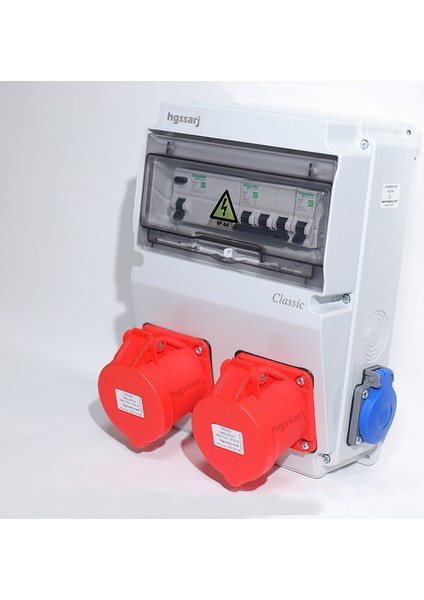 Classic Elektrikli Araç Kombinasyon Kutusu, 5X32A + 5X32A + 1X16A - 5 Yıl Garanti