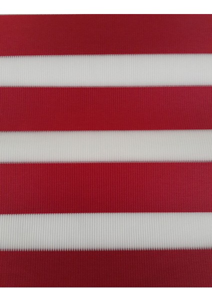 Bambu Kırmızı Zebra Perde Etek Dilimli fiyatları