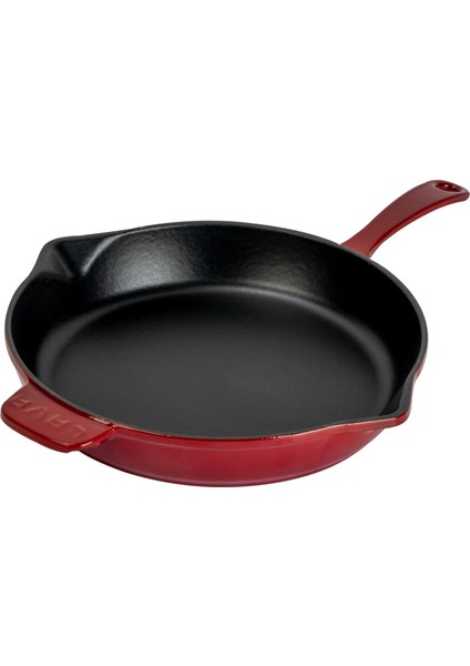 Döküm Yuvarlak Kızartma Tavası Döküm Demir Yekpare Saplı. ÇAP(Ø)30CM-BORDO fiyatları
