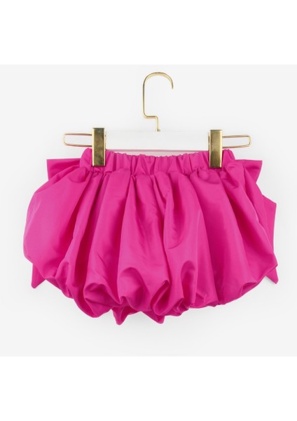 Fuşya Kız Çocuk Balon Etek - Anna