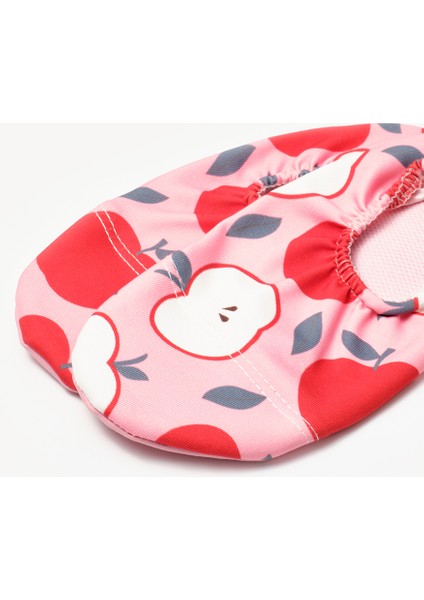 Kırmızı Elma Desenli Kız Çocuk Deniz ve Havuz Ayakkabısı indirimleri