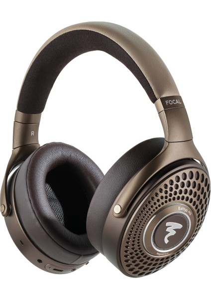 Bathys Mg Kablosuz High-End Kulak Üstü Kulaklık, 40 mm Saf Magnezyum Sürücüler, Bluetooth 5.2 & Usb-Dac Desteği, Aktif Gürültü Engelleme (Anc), 30 Saat Pil Ömrü, Hi-Res Sertifikalı – Kahverengi