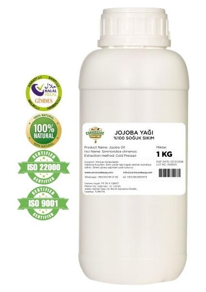 Jojoba Yağı 1 kg