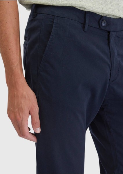 Lacivert Düz Dokuma Regular Fit Casual Pantolon modelleri