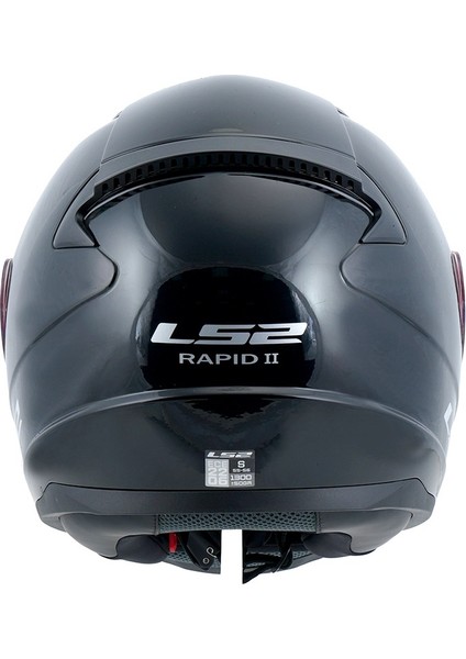 Rapıd Iı Motosiklet Kaskı FF353-SOLID-GLOSS-BLACK fırsatları