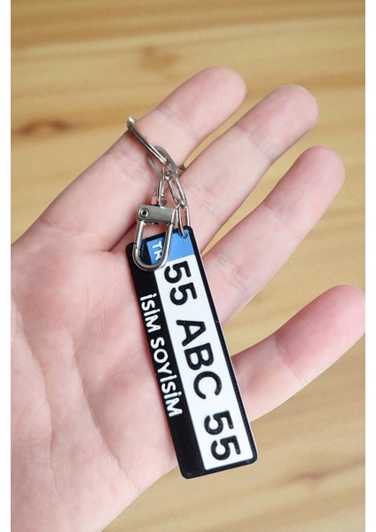 Kişiye Özel Isim Yazılı Plaka Anahtarlık, Anahtarlık Hediye modelleri