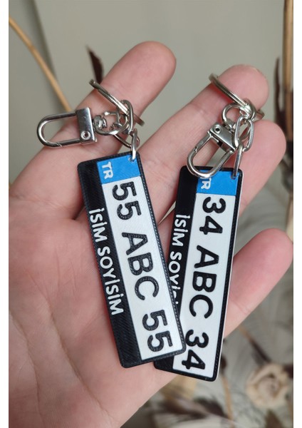 Kişiye Özel Isim Yazılı Plaka Anahtarlık, Anahtarlık Hediye fırsatları