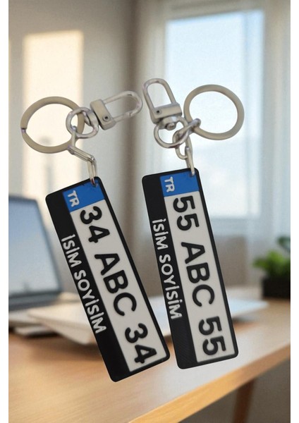 Kişiye Özel Isim Yazılı Plaka Anahtarlık, Anahtarlık Hediye indirimleri