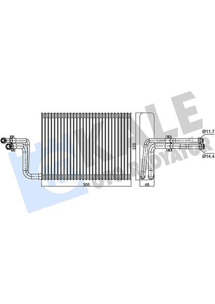 Evaporator Bmw E81 E82 E87 E90 F20 E84 F25