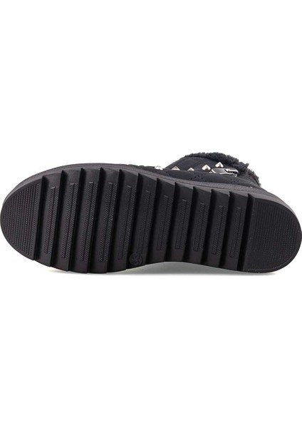 Kürklü Kız Çocuk Bot Siyah fırsatları