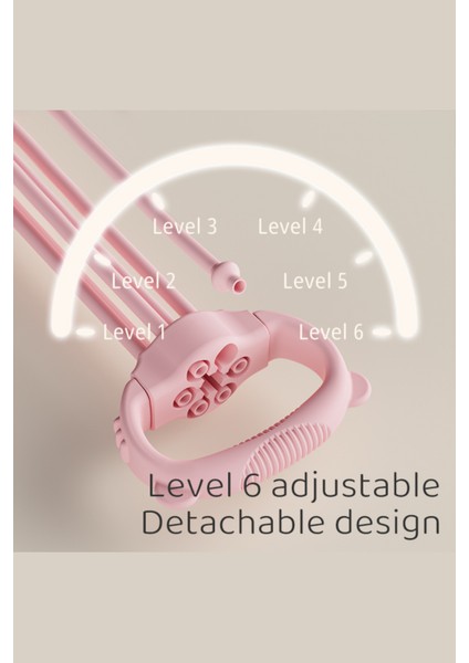 Pilates Yayı Ayarlanabilir 6 Kademe Direnç Squat Fitness Egzersiz Lastiği modelleri