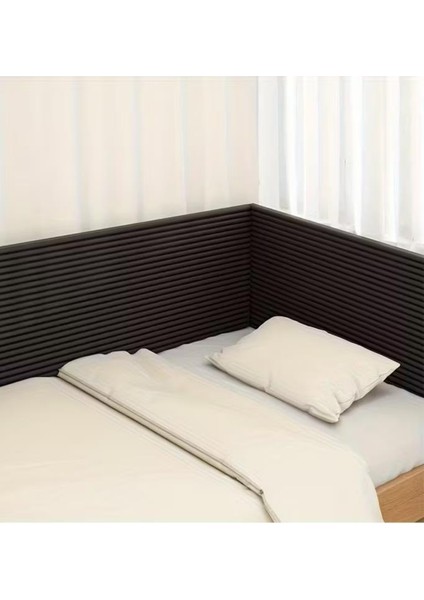 8CMX200CM 1 Adet Yapışkanlı Meva Siyah Lambiri Model Çıta Süpürgelik Tablo Tavan Koruyucu Kenar Çıta indirimleri