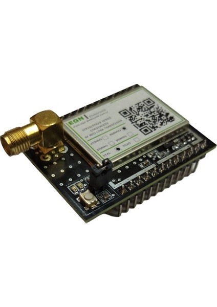STR29RSH4 433MHZ Rf Mcu+Lora Transceiver Modülü (STM32WLE5X, +20DBM Rf Çıkış Gücü, Saw Filtre, Tcxo, Rf Ekran, Sma Rf Konnektör)
