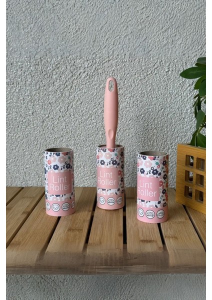 Kedi Desenli Rulo Tüy Toplayıcı