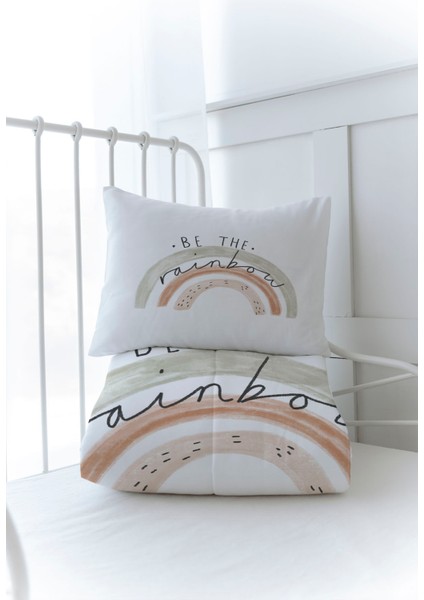 Organik Baskılı Bebek Boy (100X150) Yorgan Seti - Royal Series - Be The Rainbow modelleri