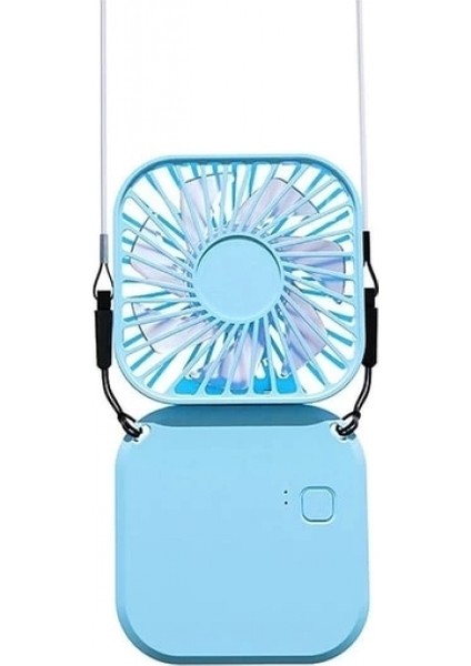 El Fanı Mini Masaüstü ve Boyun Askılı Fan Portatif Şarjlı 3 Kademeli Vantilatör Soğutucu modelleri