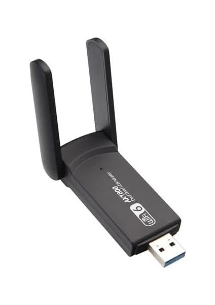 Wifi 6 Adaptörü AX1800 Mbps Kablosuz Ağ Kartı USB Dongle Dual Band Reseptör modelleri