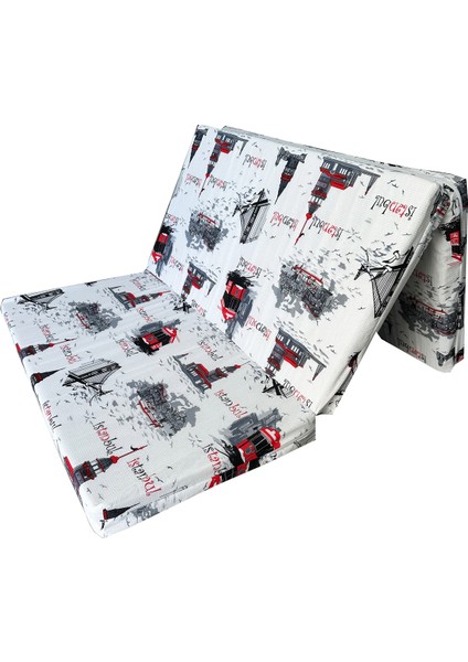 Şark Köşesi Minderi Büyük Ölçü Katlanır Sünger Yatak 120X195X8 Cm-Istanbul-Çift Kişilik Yatak modelleri