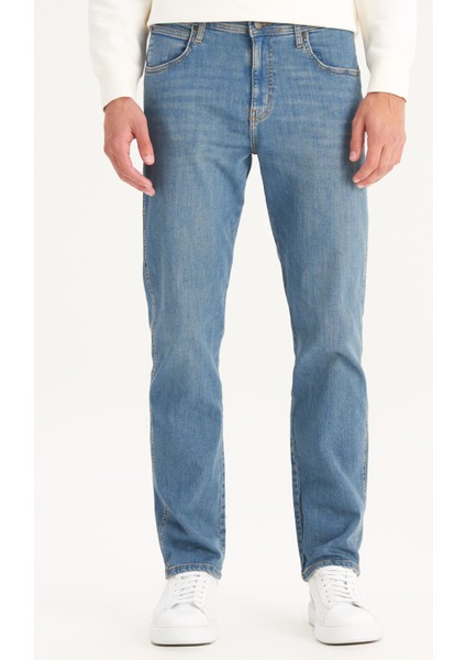 Straight Fit Düz Kesim Normal Bel Arizona Yeşil Pamuklu Esnek Pantolon fiyatları