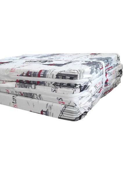 Katlanır Yer Minderi Süngerli Minder Katlanır Minder Tek Kişilik 80X180 cm Istanbul Desen fiyatları