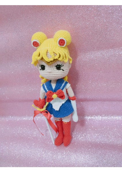 Amigurumi Ay Savaşcısı Bebek Organik Oyuncak Bebek modelleri