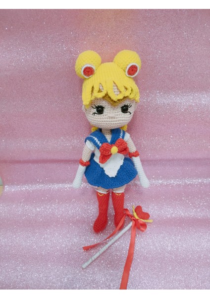 Amigurumi Ay Savaşcısı Bebek Organik Oyuncak Bebek fırsatları