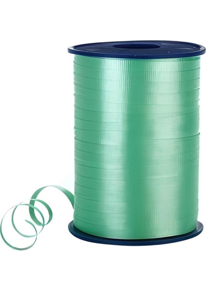 Pastel Yeşil Rafya Şerit 8 mm x 200 M
