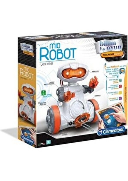 Robotik Laboratuvarı Mio Robot 8-12 Yaş Eğitici Oyun Seti 64957 STEM Uyumlu fırsatları