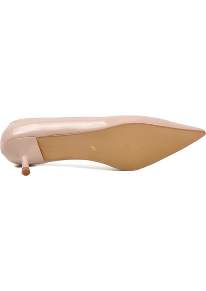 458343 Z Bej Rugan Kadın Topuklu Ayakkabı indirimleri